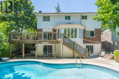 67 Mary Street, Halton Hills, ON - Outdoor With In Ground Pool With Deck Patio Veranda