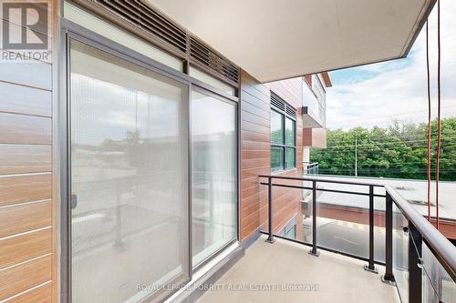 302 - 1575 Lakeshore Road W, Mississauga, ON - Outdoor With Balcony With Exterior