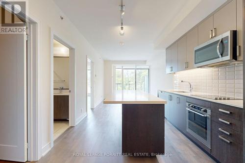 302 - 1575 Lakeshore Road W, Mississauga, ON - Indoor Photo Showing Kitchen With Upgraded Kitchen