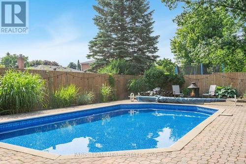 43 Briar Road, Barrie, ON - Outdoor With In Ground Pool With Backyard