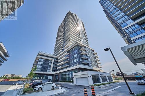 2707 - 1455 Celebration Drive, Pickering, ON - Outdoor With Balcony With Facade