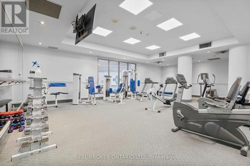 Ph5 - 610 Bullock Drive, Markham, ON - Indoor Photo Showing Gym Room