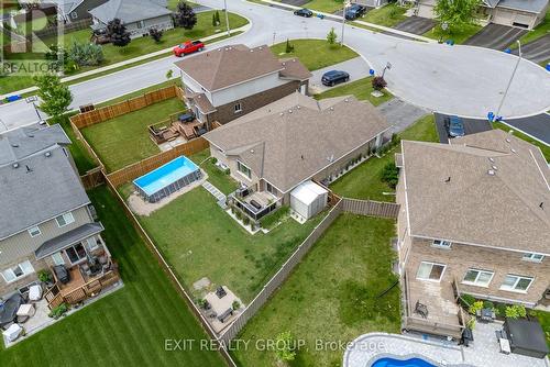 31 Butternut Court, Belleville, ON - Outdoor With Above Ground Pool With View