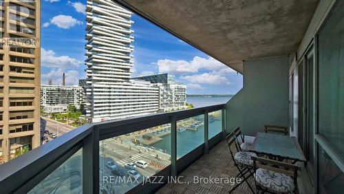 803 - 10 Queens Quay W, Toronto, ON - Outdoor With Balcony