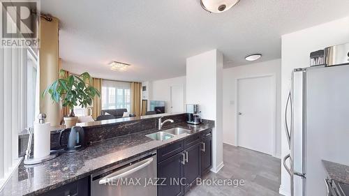 803 - 10 Queens Quay W, Toronto, ON - Indoor Photo Showing Kitchen With Double Sink