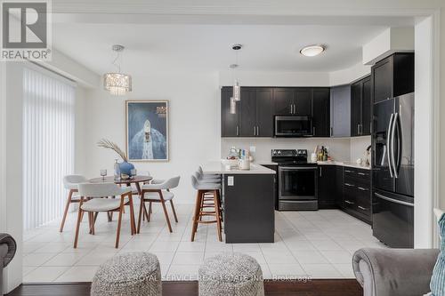 15 Thomas Bird Street, Clarington, ON - Indoor Photo Showing Kitchen With Stainless Steel Kitchen With Upgraded Kitchen