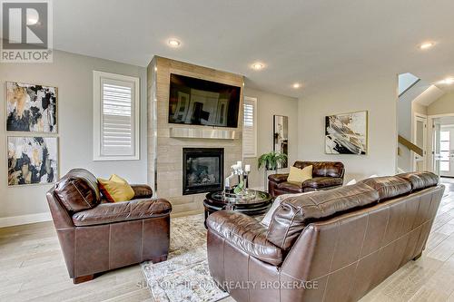 1072 Oakcrossing Road, London, ON - Indoor Photo Showing Living Room With Fireplace