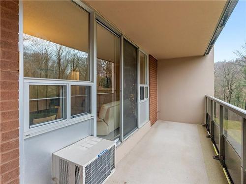 Private Balcony - 1968 Main Street W|Unit #302, Hamilton, ON - Outdoor With Balcony With Exterior