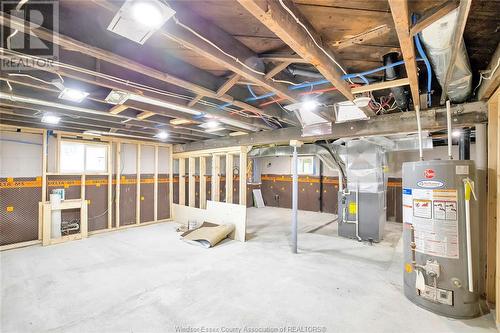 1081 Bruce, Windsor, ON - Indoor Photo Showing Basement