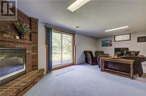 215 Black Walnut Place, Kitchener, ON - Indoor With Fireplace