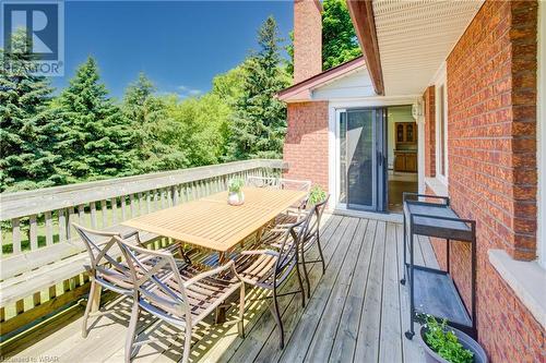 215 Black Walnut Place, Kitchener, ON - Outdoor With Deck Patio Veranda With Exterior