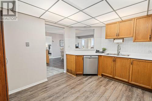 608 - 20 Mcfarlane Drive, Halton Hills, ON - Indoor Photo Showing Kitchen With Double Sink