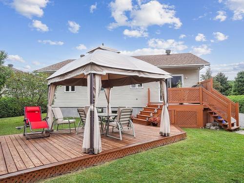 Backyard - 4 68E Avenue O., Blainville, QC - Outdoor With Deck Patio Veranda With Exterior