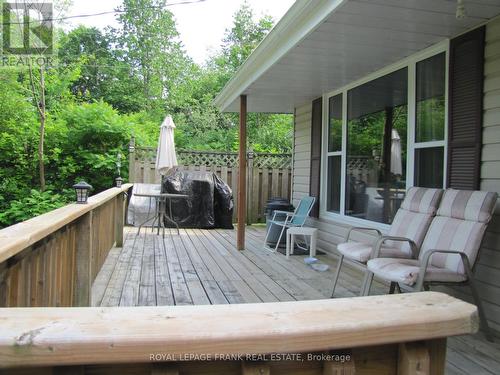 203 Crosby Drive, Kawartha Lakes, ON - Outdoor With Deck Patio Veranda With Exterior