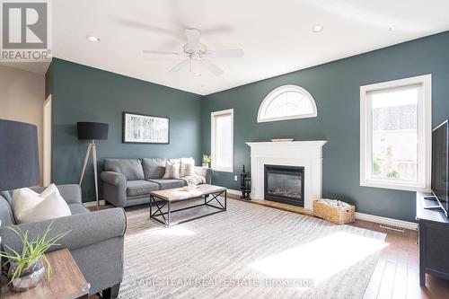 159 Tunbridge Road, Barrie, ON - Indoor Photo Showing Living Room With Fireplace