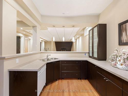 17 Wildflower Dr, Richmond Hill, ON - Indoor Photo Showing Kitchen With Double Sink