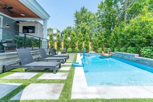 158 Angelene St, Mississauga, ON - Outdoor With In Ground Pool