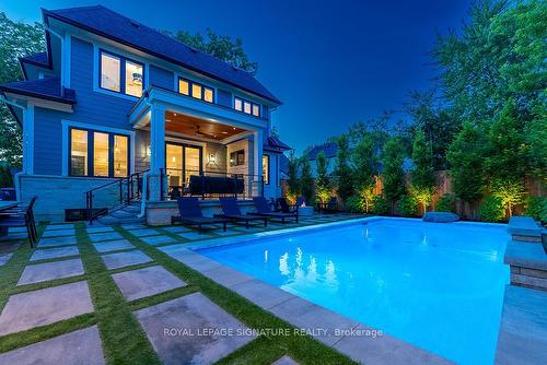 158 Angelene St, Mississauga, ON - Outdoor With In Ground Pool