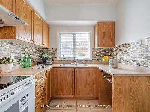 73 Parrotta Dr, Toronto, ON - Indoor Photo Showing Kitchen With Double Sink