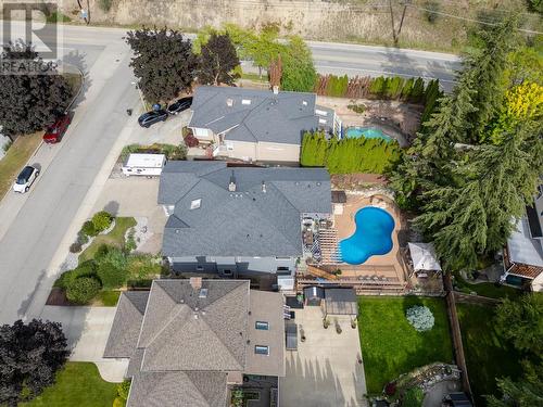 145 Magic Drive, Kelowna, BC - Outdoor With In Ground Pool With View