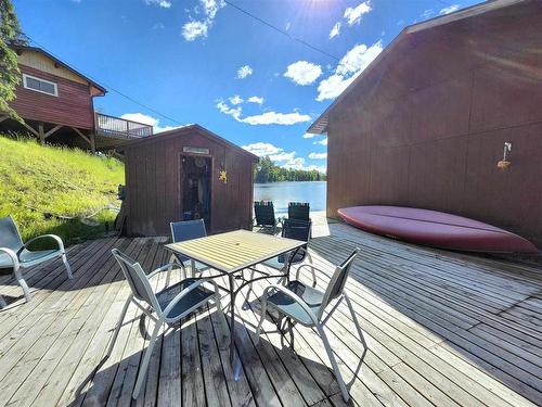 786 Coney Island, Kenora, ON - Outdoor With Deck Patio Veranda With Exterior