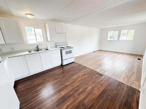 6 Chelsea Street, Red Lake, ON - Indoor Photo Showing Kitchen With Double Sink