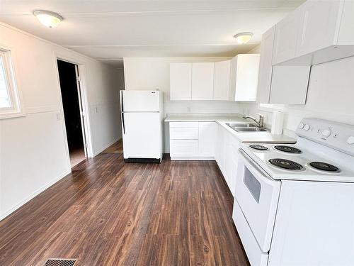 6 Chelsea Street, Red Lake, ON - Indoor Photo Showing Kitchen With Double Sink