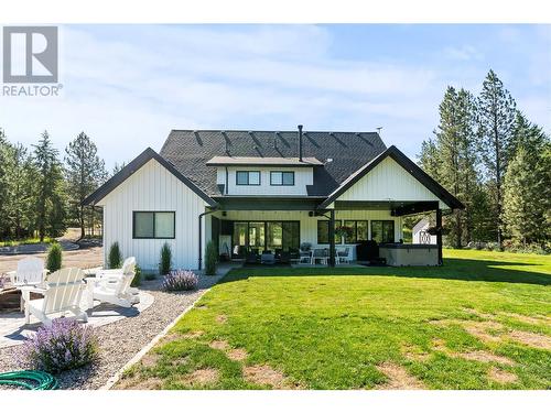 4848 Salmon River Road, Armstrong, BC - Outdoor With Deck Patio Veranda