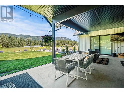 4848 Salmon River Road, Armstrong, BC - Outdoor With Deck Patio Veranda With Exterior