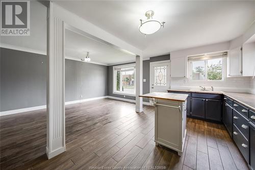 2972 Grandview Street Unit# Upper, Windsor, ON - Indoor Photo Showing Kitchen With Double Sink