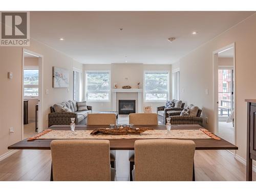 3346 Skaha Lake Rd Unit# 1008, Penticton, BC - Indoor With Fireplace