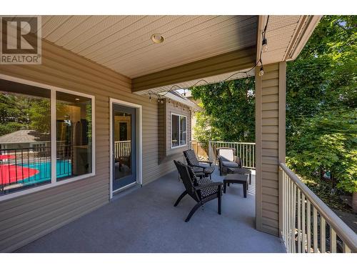4805 Canyon Ridge Crescent, Kelowna, BC - Outdoor With Deck Patio Veranda With Exterior