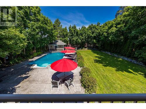 4805 Canyon Ridge Crescent, Kelowna, BC - Outdoor With In Ground Pool