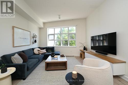 208 - 235 Medland Street, Toronto, ON - Indoor Photo Showing Living Room