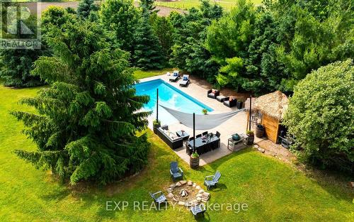 373496 6Th Line, Amaranth, ON - Outdoor With In Ground Pool