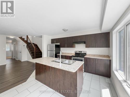 8150 Buckeye Crescent, Niagara Falls, ON - Indoor Photo Showing Kitchen With Double Sink