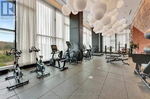 1208 - 3200 William Coltson Avenue, Oakville, ON - Indoor Photo Showing Gym Room