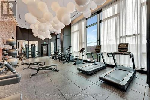 1208 - 3200 William Coltson Avenue, Oakville, ON - Indoor Photo Showing Gym Room