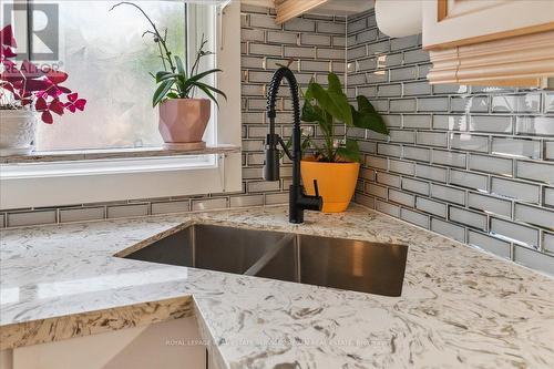 10 - 2145 Sherobee Road, Mississauga (Cooksville), ON - Indoor Photo Showing Kitchen With Double Sink