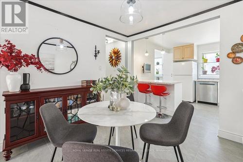 10 - 2145 Sherobee Road, Mississauga (Cooksville), ON - Indoor Photo Showing Dining Room