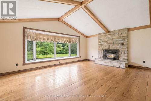 12297 Regional Rd 25, Halton Hills, ON - Indoor Photo Showing Living Room With Fireplace