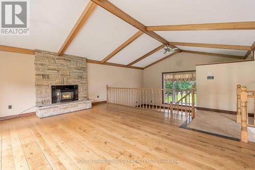 12297 Regional Rd 25, Halton Hills, ON - Indoor Photo Showing Living Room With Fireplace