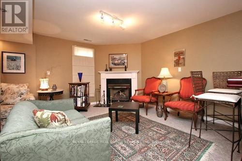 3395 Cajun Crescent, Mississauga, ON - Indoor Photo Showing Living Room With Fireplace
