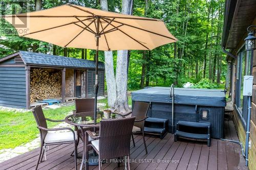 150 Adam And Eve Road, Galway-Cavendish And Harvey, ON - Outdoor With Deck Patio Veranda With Exterior