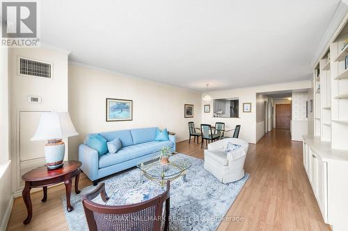 2104 - 215 Wynford Drive, Toronto, ON - Indoor Photo Showing Living Room