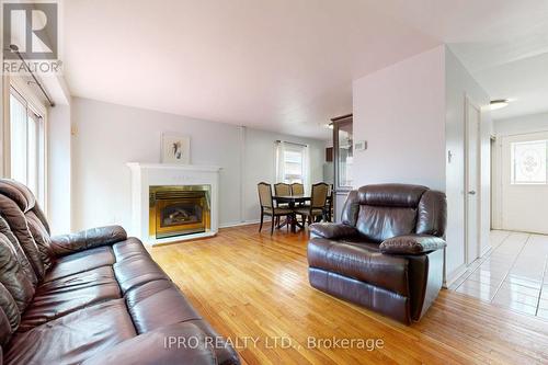 32 Tipton Crescent, Ajax (Central West), ON - Indoor Photo Showing Living Room With Fireplace