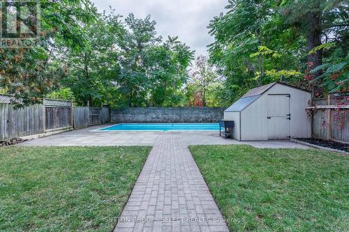 581 Central Avenue, London, ON - Outdoor With In Ground Pool With Backyard