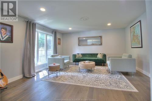 91 Birchwood, Moncton, NB - Indoor Photo Showing Living Room With Fireplace