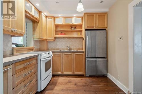 176 Church Street, Moncton, NB - Indoor Photo Showing Kitchen With Double Sink