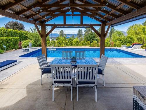 4320 Bedford Road, Kelowna, BC - Outdoor With In Ground Pool With Deck Patio Veranda